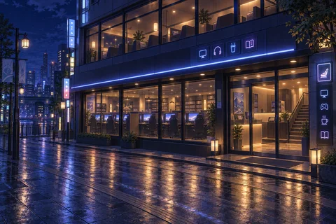 PC방 · 밤