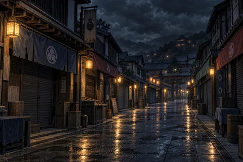 시장 · 밤
