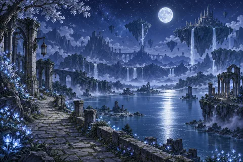 이세계 · 밤