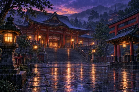 절 · 저녁