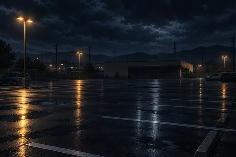 주차장 · 밤