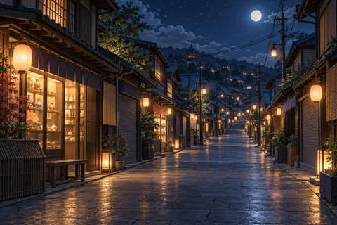 시장 · 밤