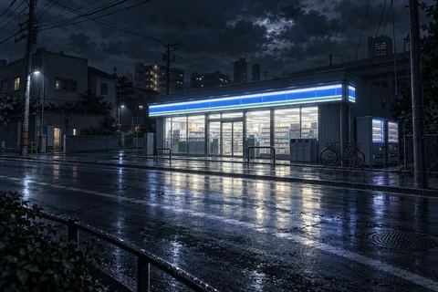 편의점 · 밤