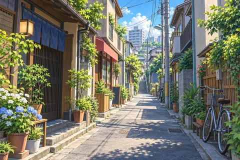 골목 · 낮