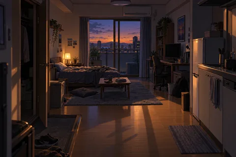 자취방 · 저녁