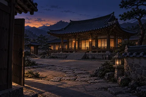 한옥 · 저녁