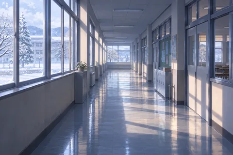 학교복도 · 낮