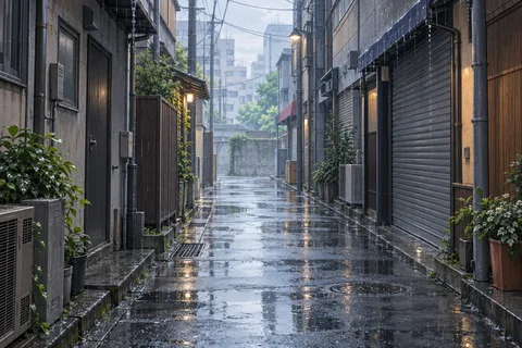 골목 · 낮